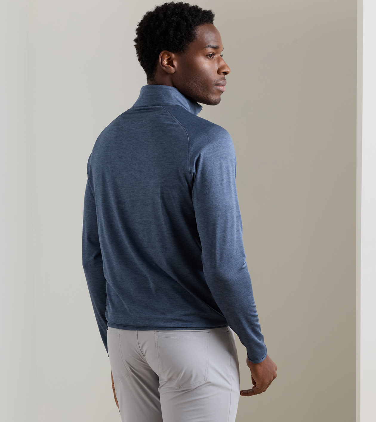 Peter Millar - Stealth Performance Quarter-Zip - Cadet