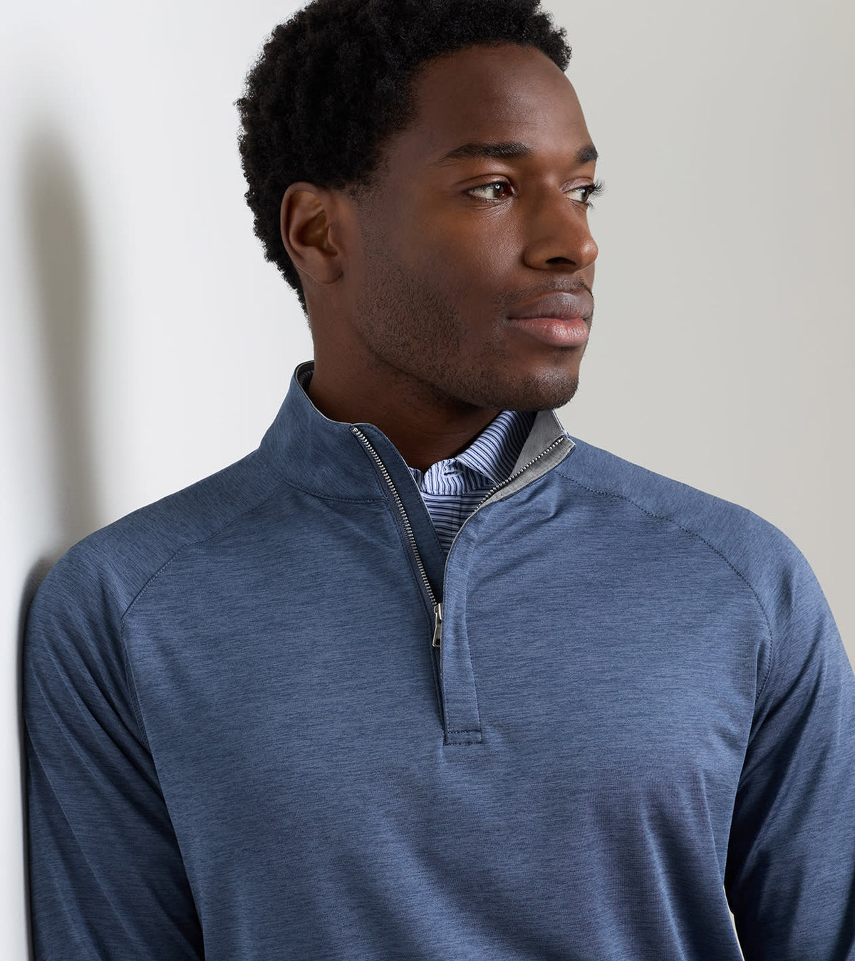 Peter Millar - Stealth Performance Quarter-Zip - Cadet