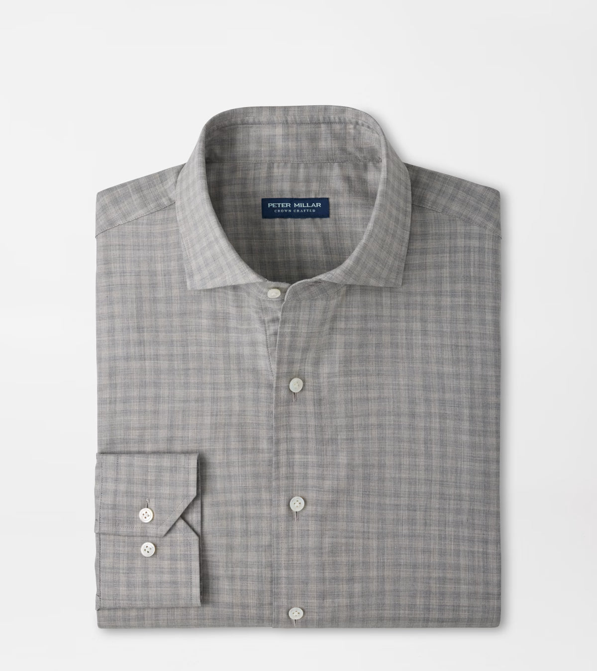 Peter Millar - Felix Cotton Sport Shirt - Argento