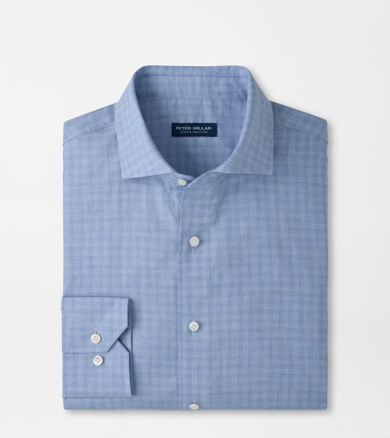 Peter Millar - Felix Cotton Sport Shirt - Windy Blue