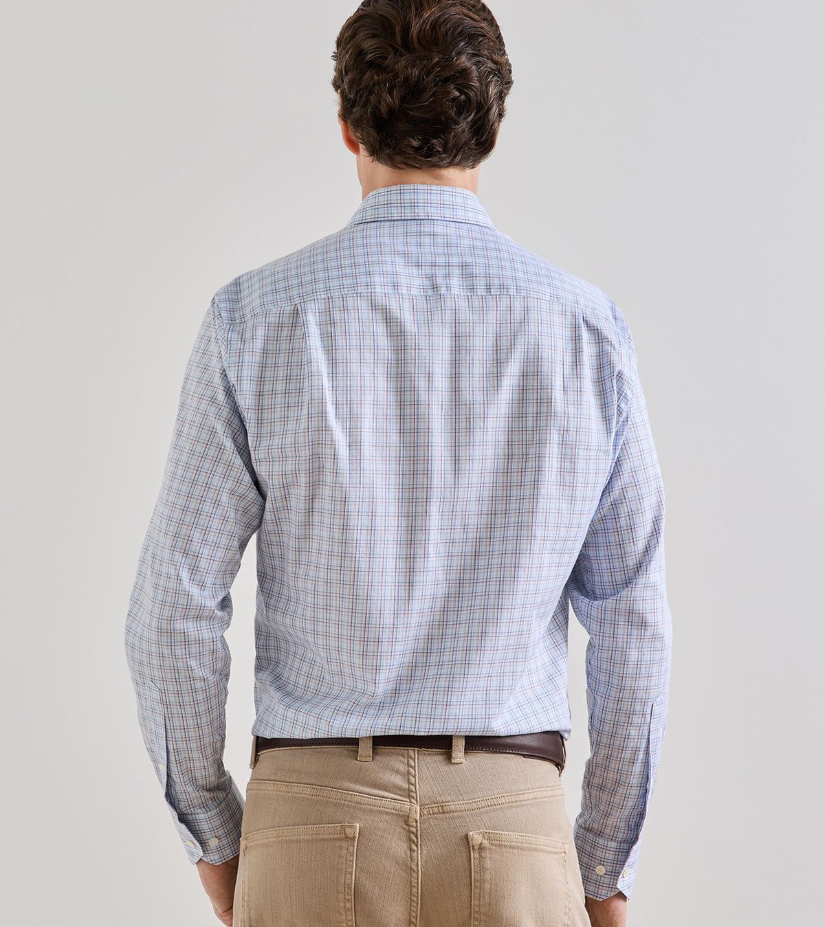 Peter Millar - Amos Cotton Sport Shirt - Whitehaven Blue