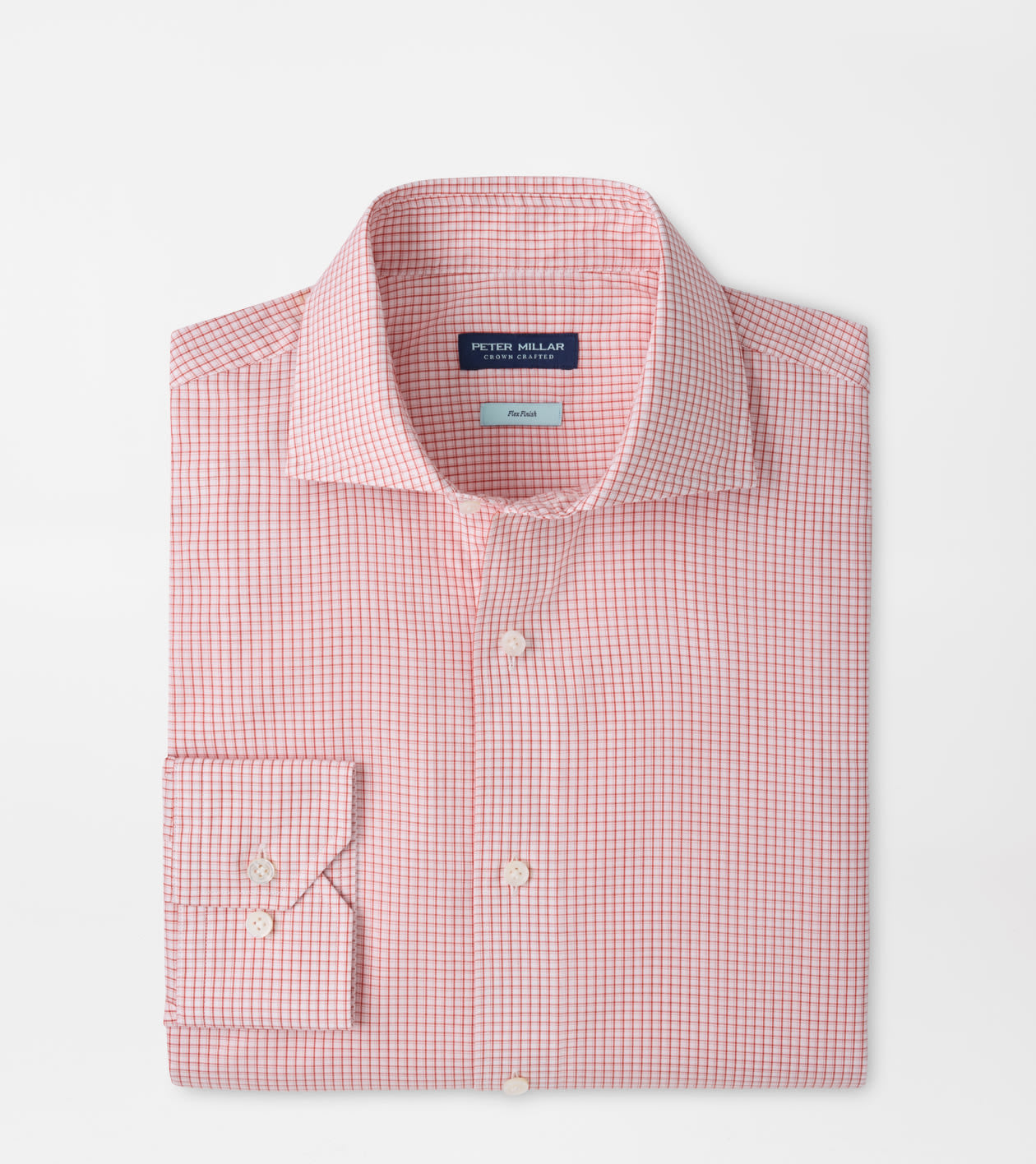 Peter Millar - Kenneth Cotton Sport Shirt - Redwood