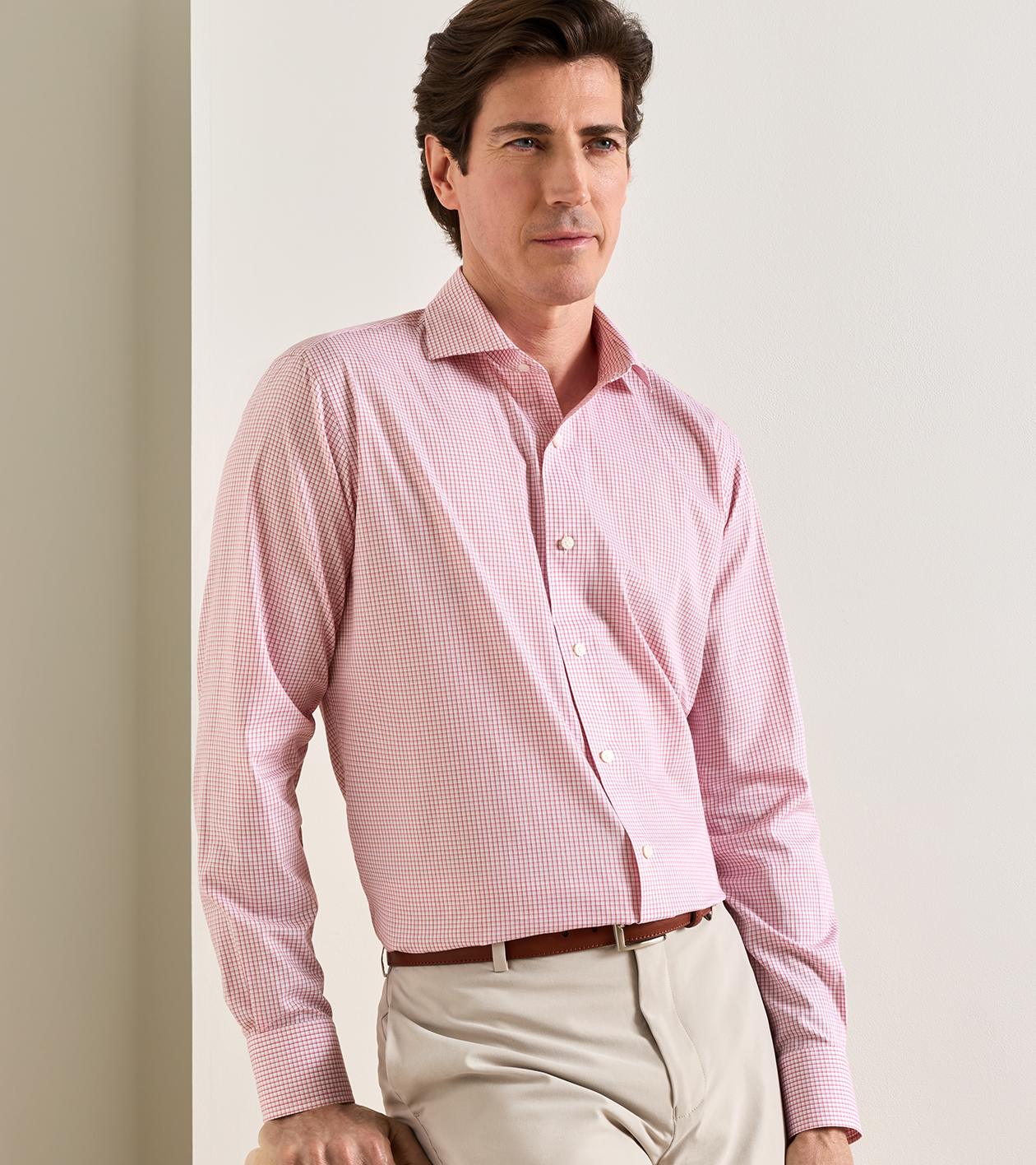 Peter Millar - Kenneth Cotton Sport Shirt - Redwood