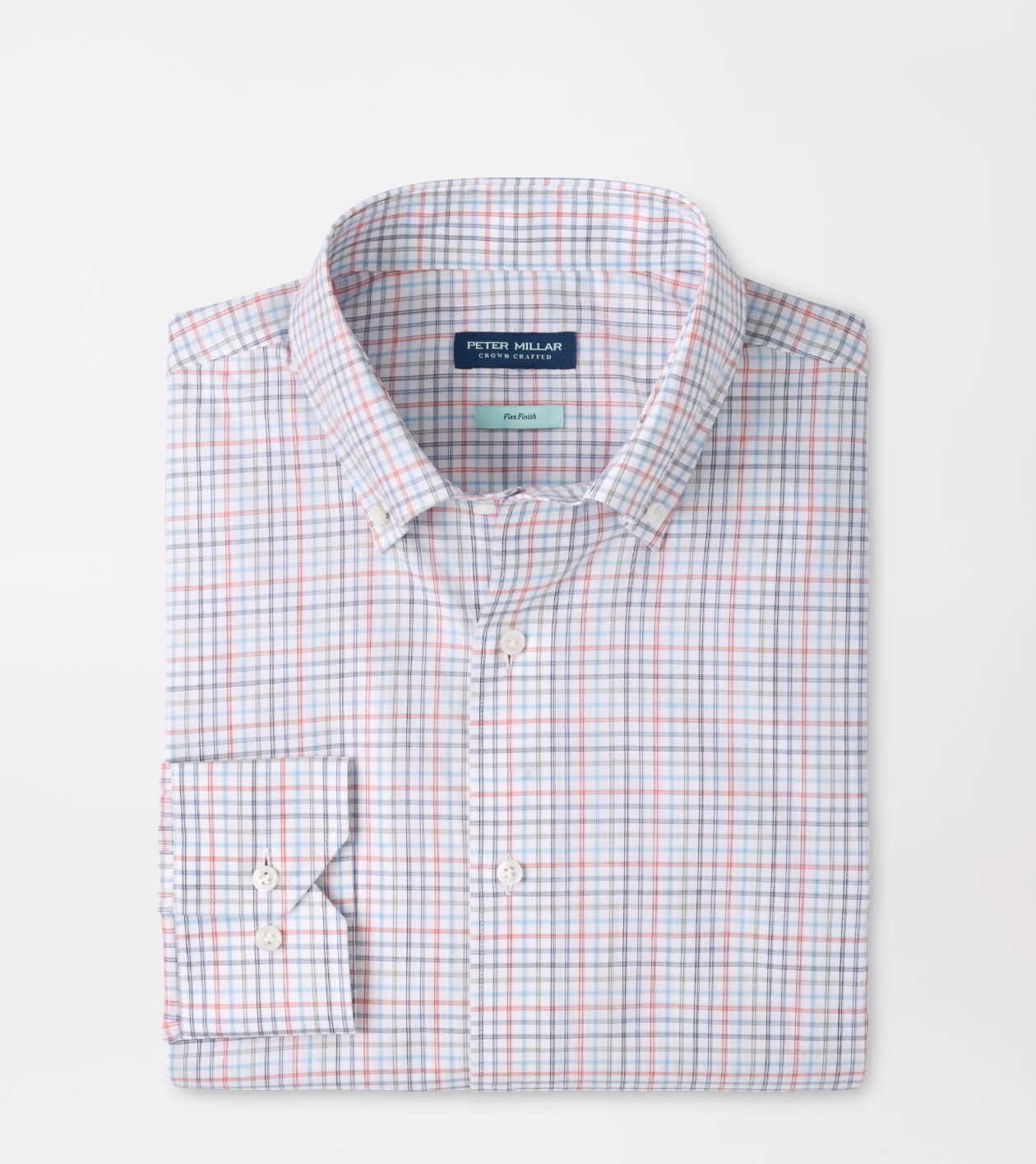 Peter Millar - Otis Cotton Sport Shirt - Cadet