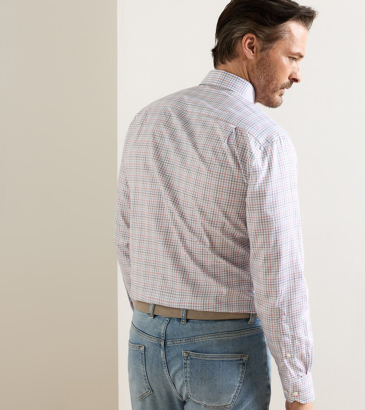 Peter Millar - Otis Cotton Sport Shirt - Cadet