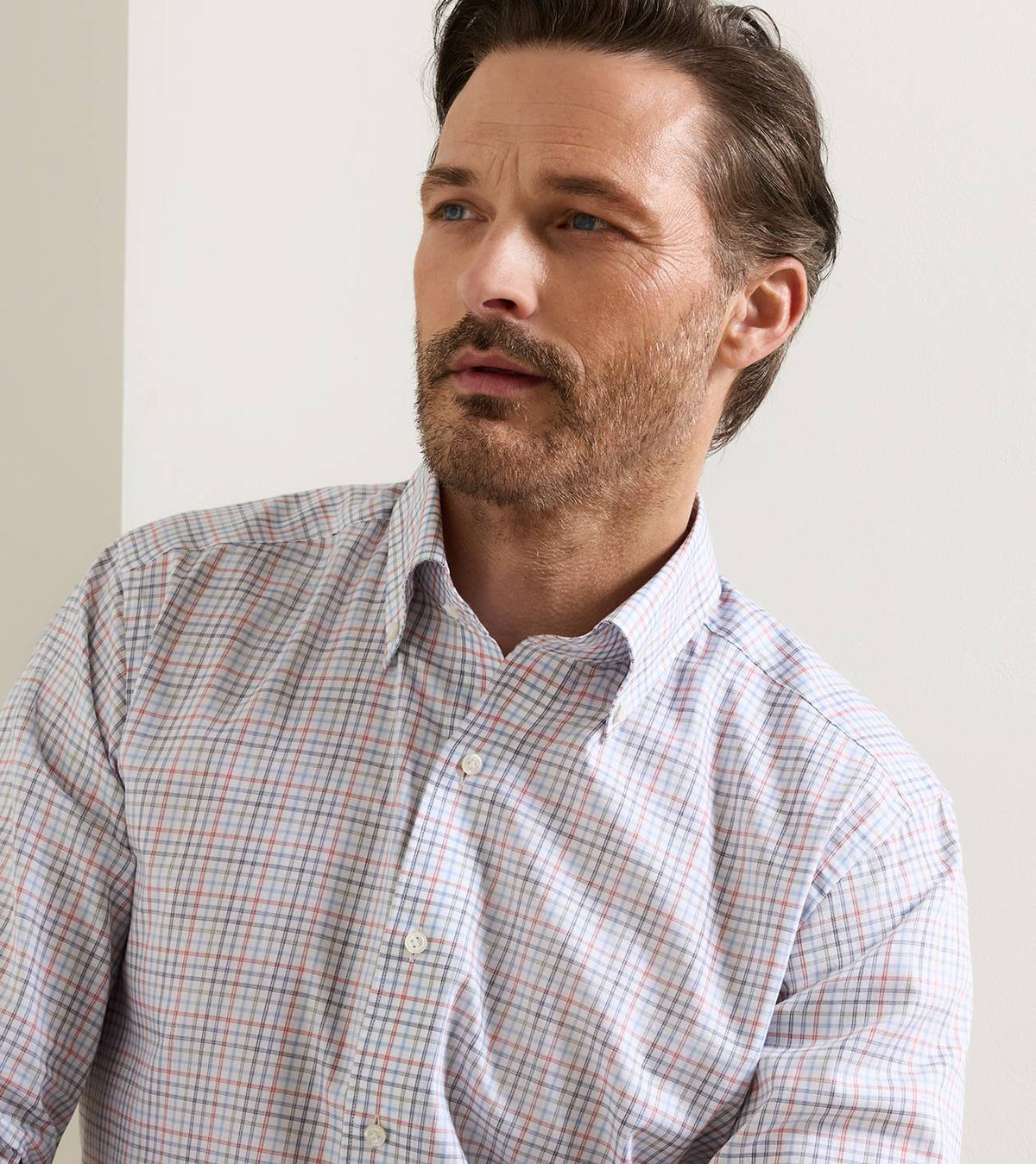 Peter Millar - Otis Cotton Sport Shirt - Cadet