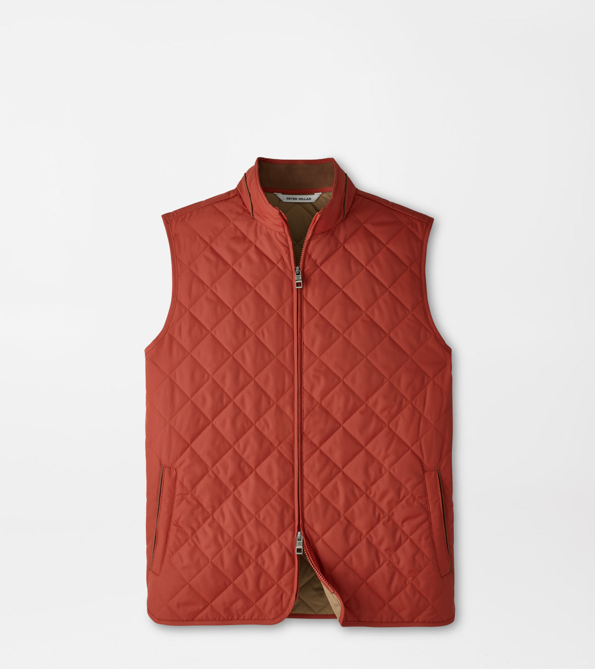 Peter Millar - Essex Vest - Burnt Orange