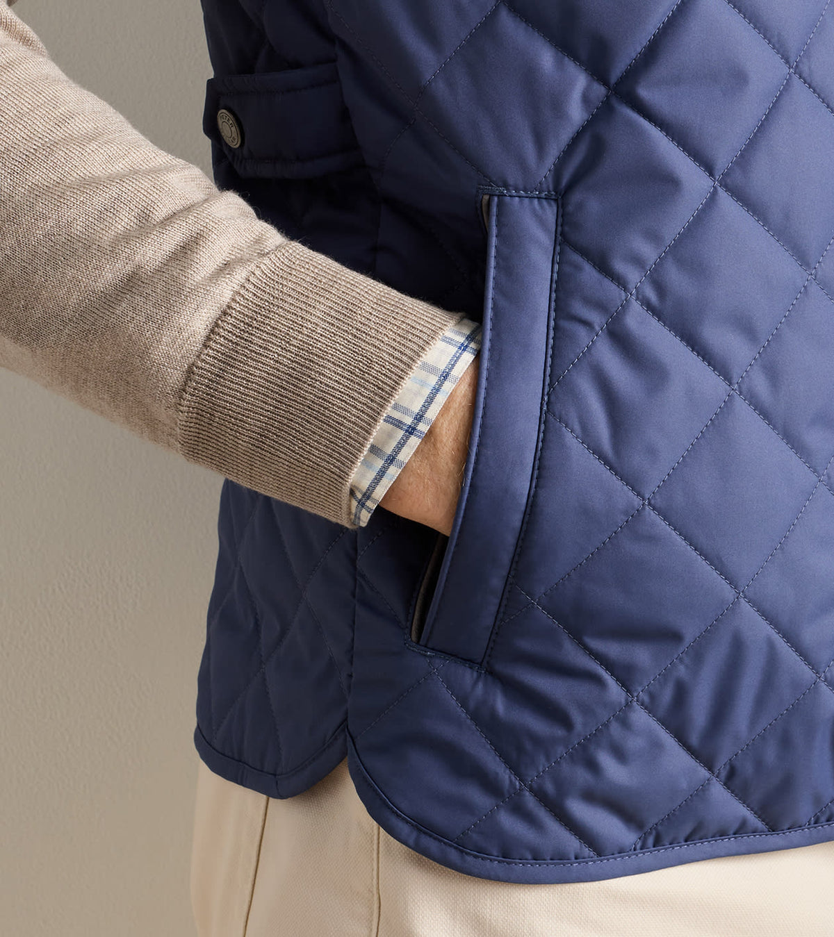 Peter Millar - Essex Vest - Crown Blue