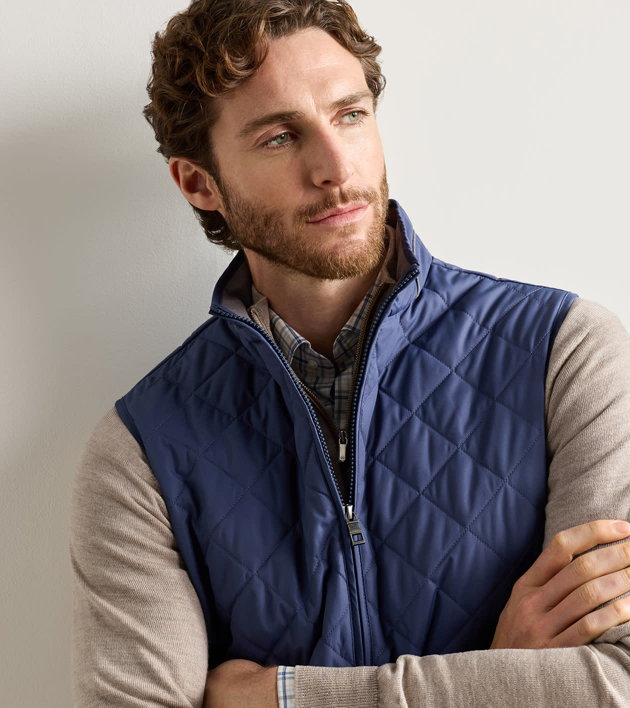 Peter Millar - Essex Vest - Crown Blue
