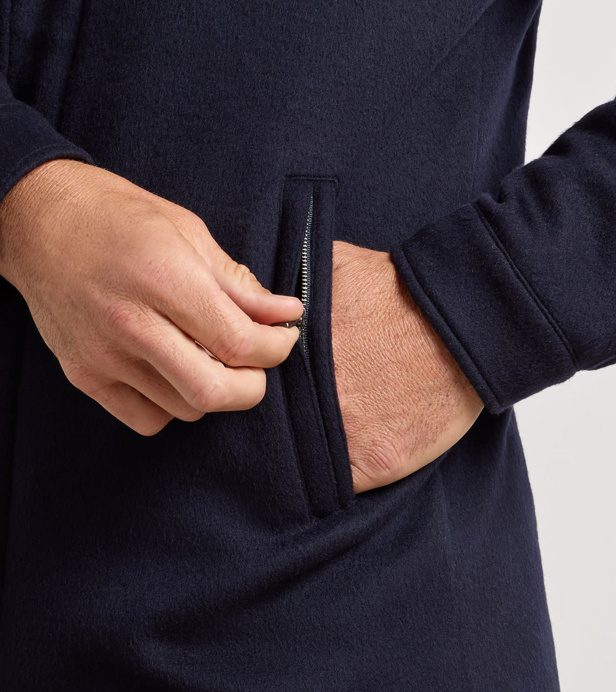 Peter Millar - Crown Flex Merino City Coat - Navy