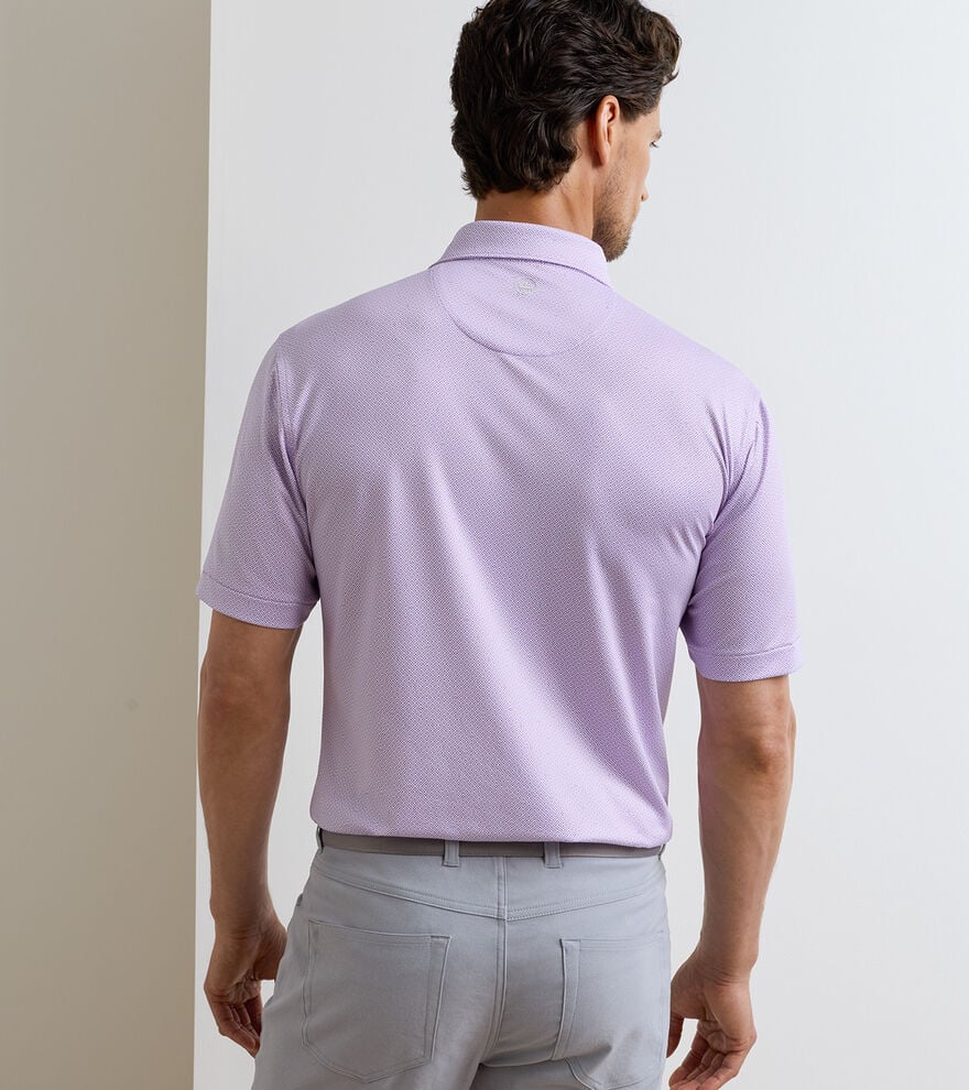 Peter Millar - Ashgrove Performance Jersey Polo - Purple Iris