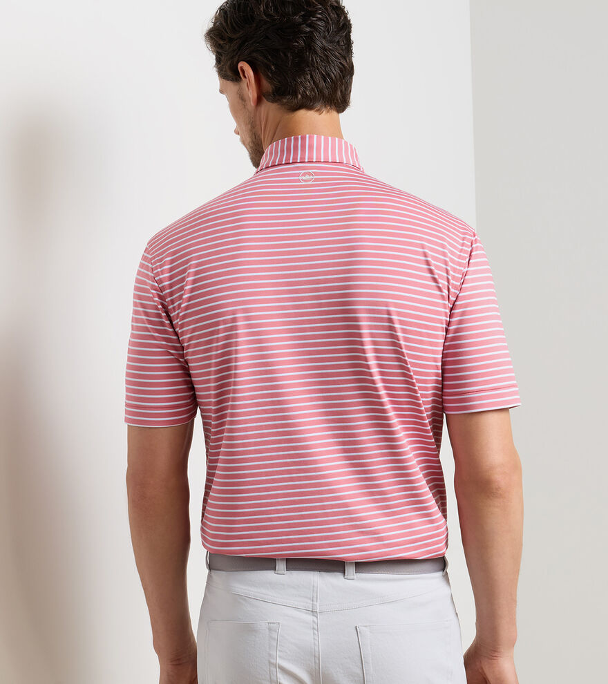 Peter Millar - Dunnes Performance Jersey Polo - Chili Red