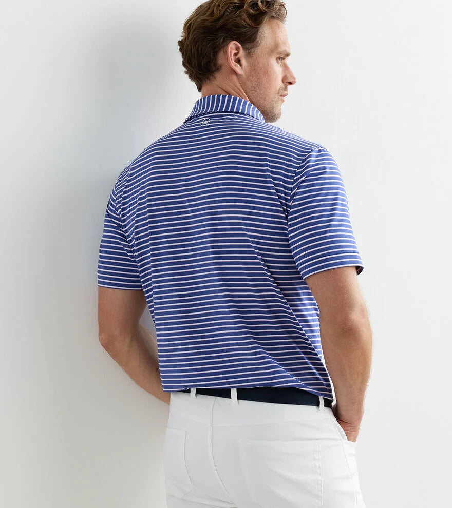 Peter Millar - Dunnes Performance Jersey Polo - Sports Navy