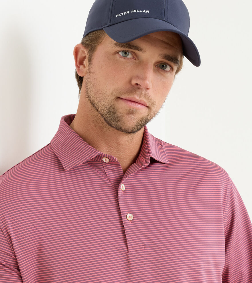 Peter Millar - Bolt Performance Jersey Polo - Chili Red
