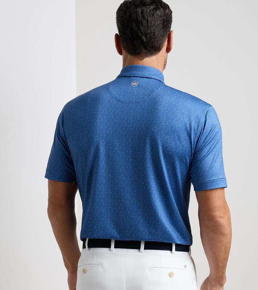 Peter Millar - Negroni Performance Jersey Polo - Windsor Blue