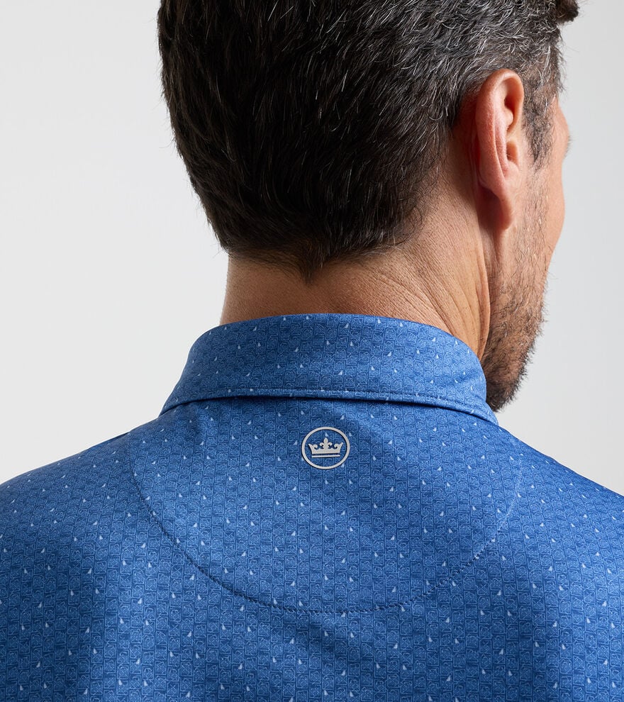 Peter Millar - Negroni Performance Jersey Polo - Windsor Blue