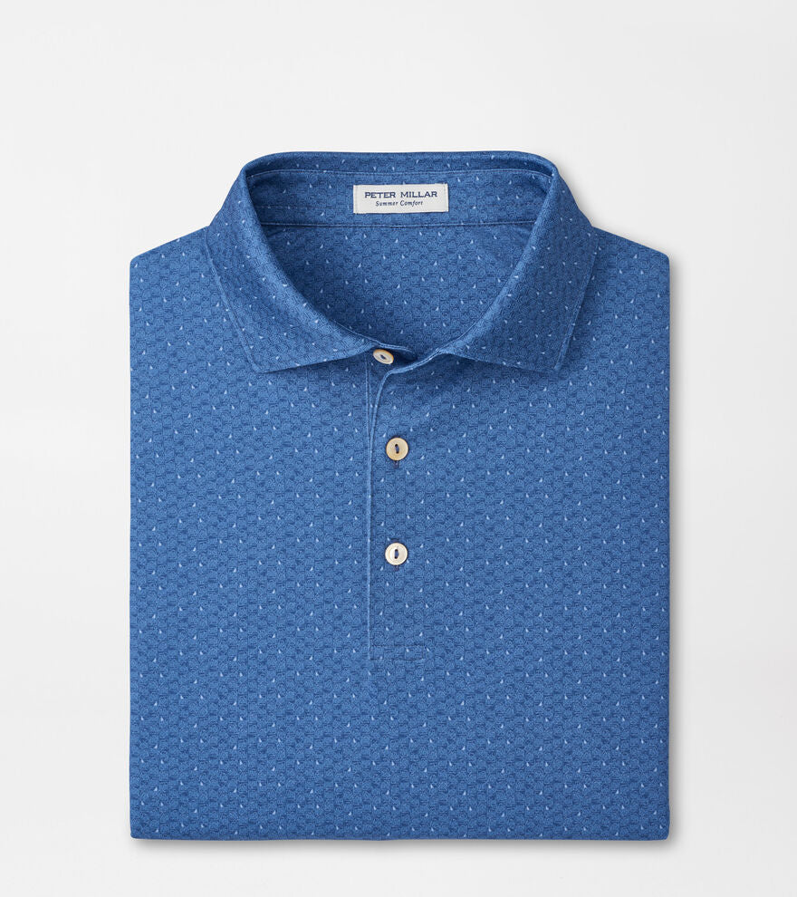 Peter Millar - Negroni Performance Jersey Polo - Windsor Blue