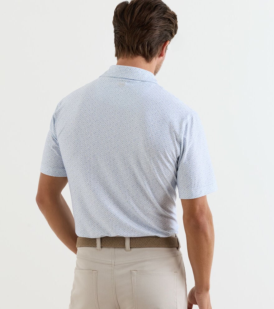 Peter Millar - Paper Plane Performance Jersey Polo - White