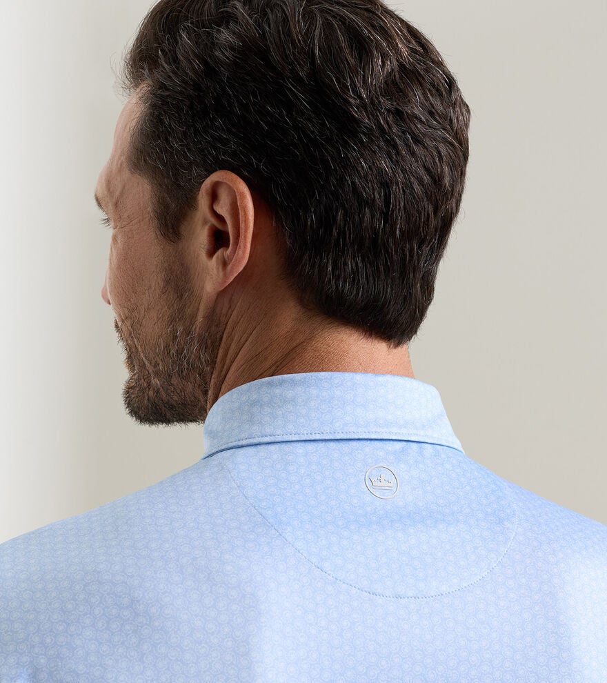 Peter Millar - Nautilus Performance Jersey Polo - Stream Blue
