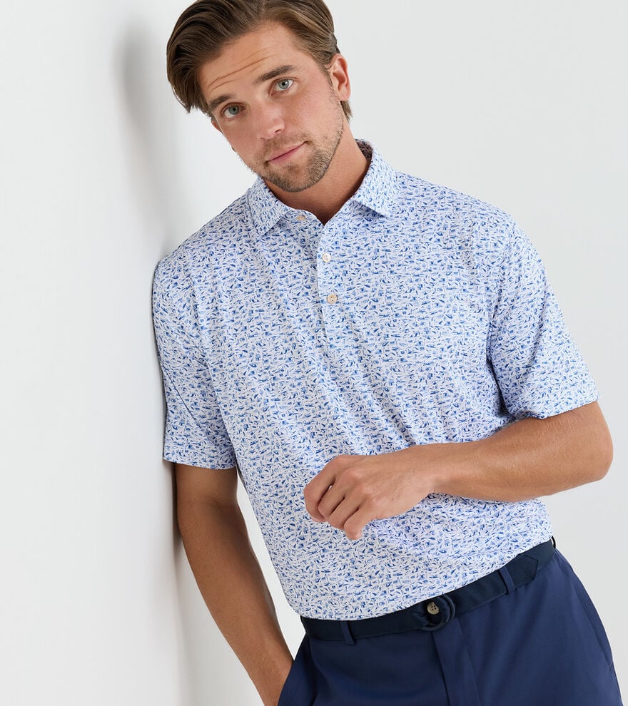 Peter Millar - Coastline Performance Jersey Polo - White