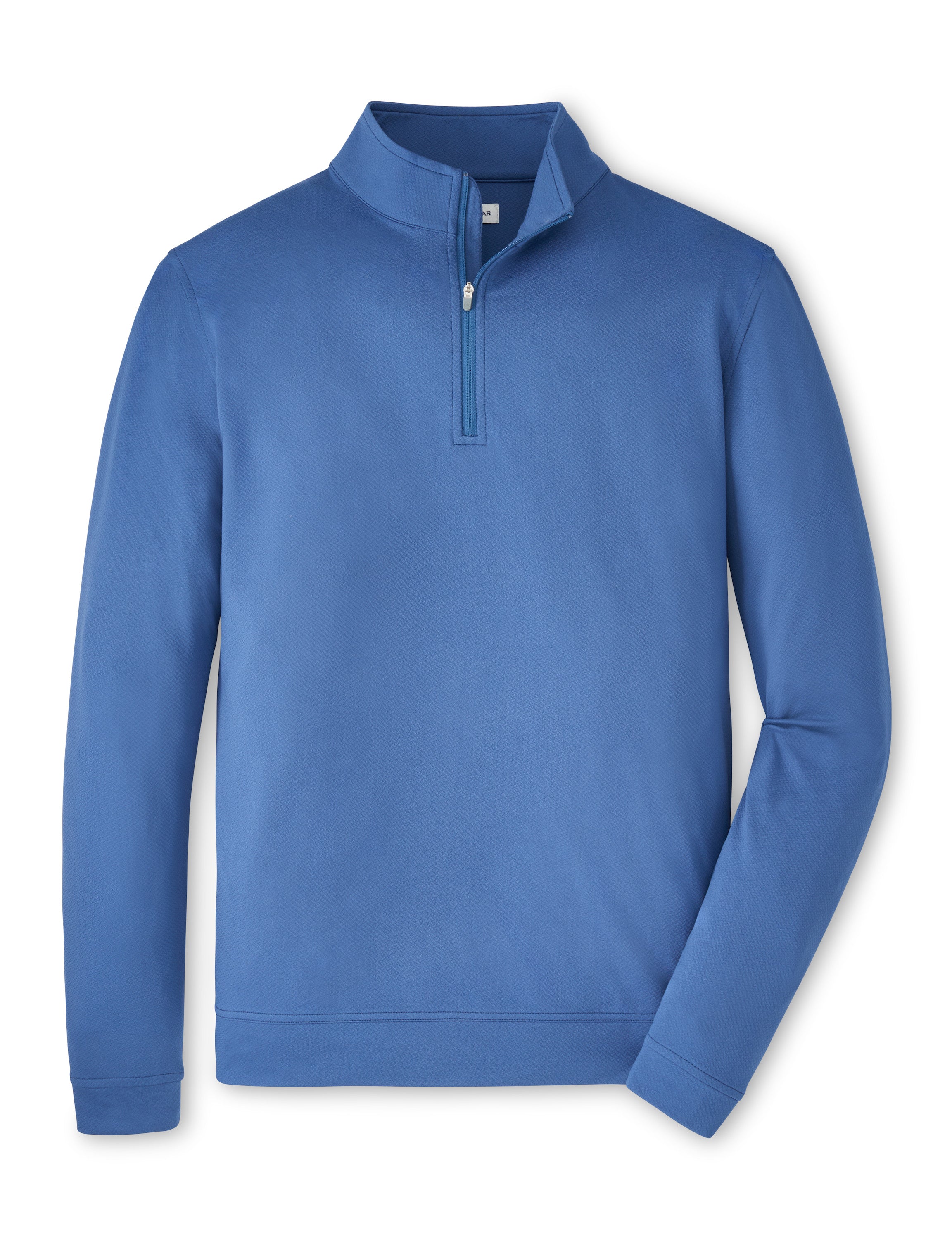 Peter Millar - Perth Cross-Hatch Performance Quarter-Zip - WIndsor Blue