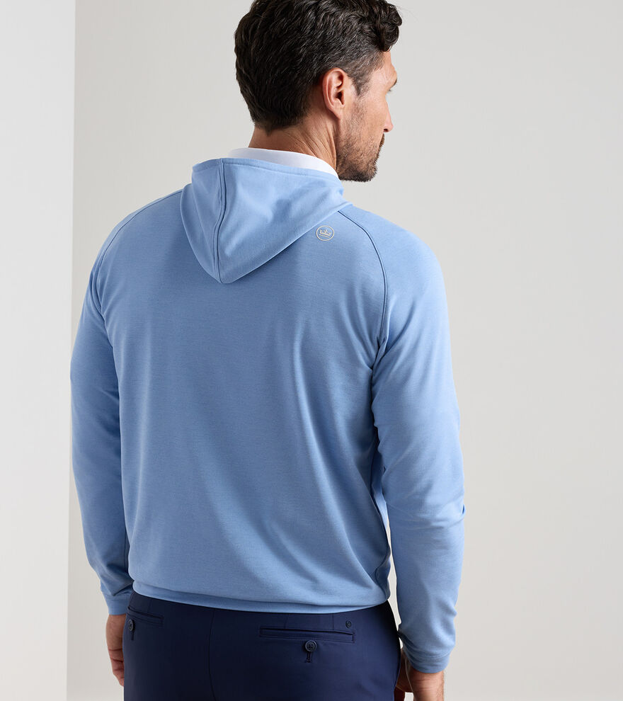 Peter Millar - Pine Performance Hoodie - Blue Bird