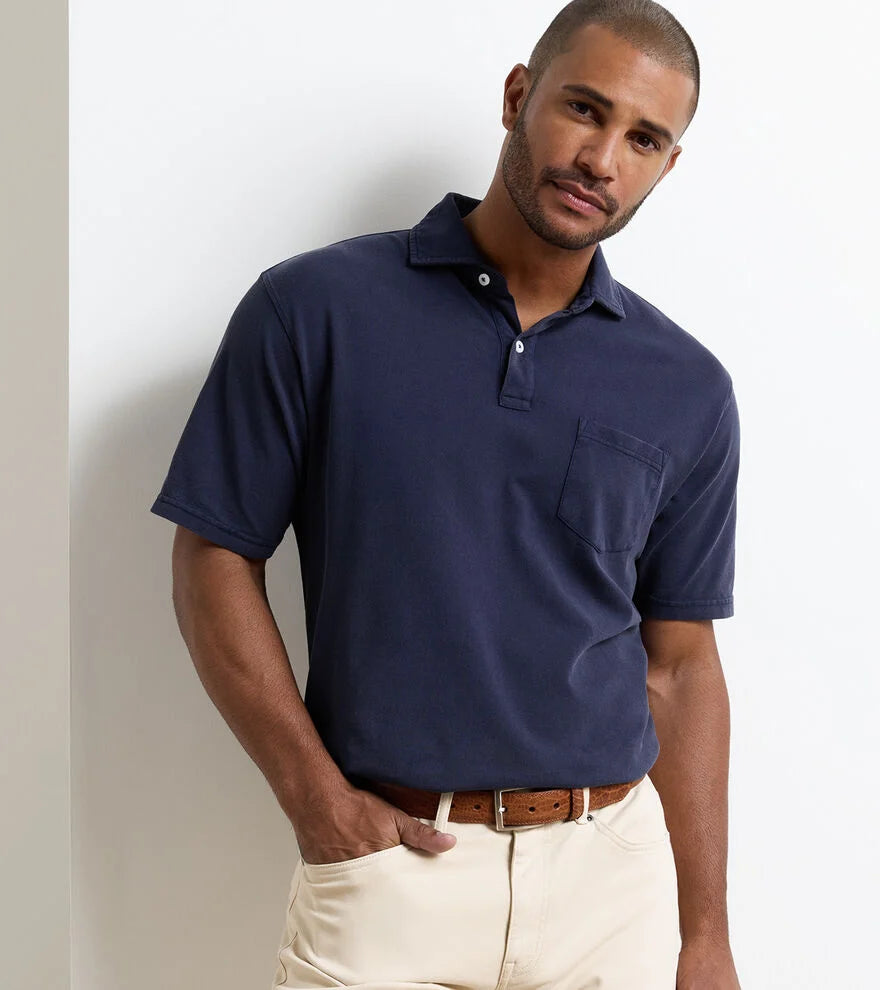 Peter Millar - Everyday Pique Polo - Atlantic Blue