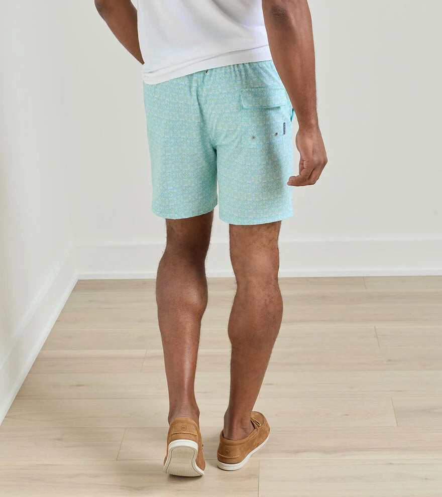 Peter Millar - Tide Line Swim Trunk - Rainforest