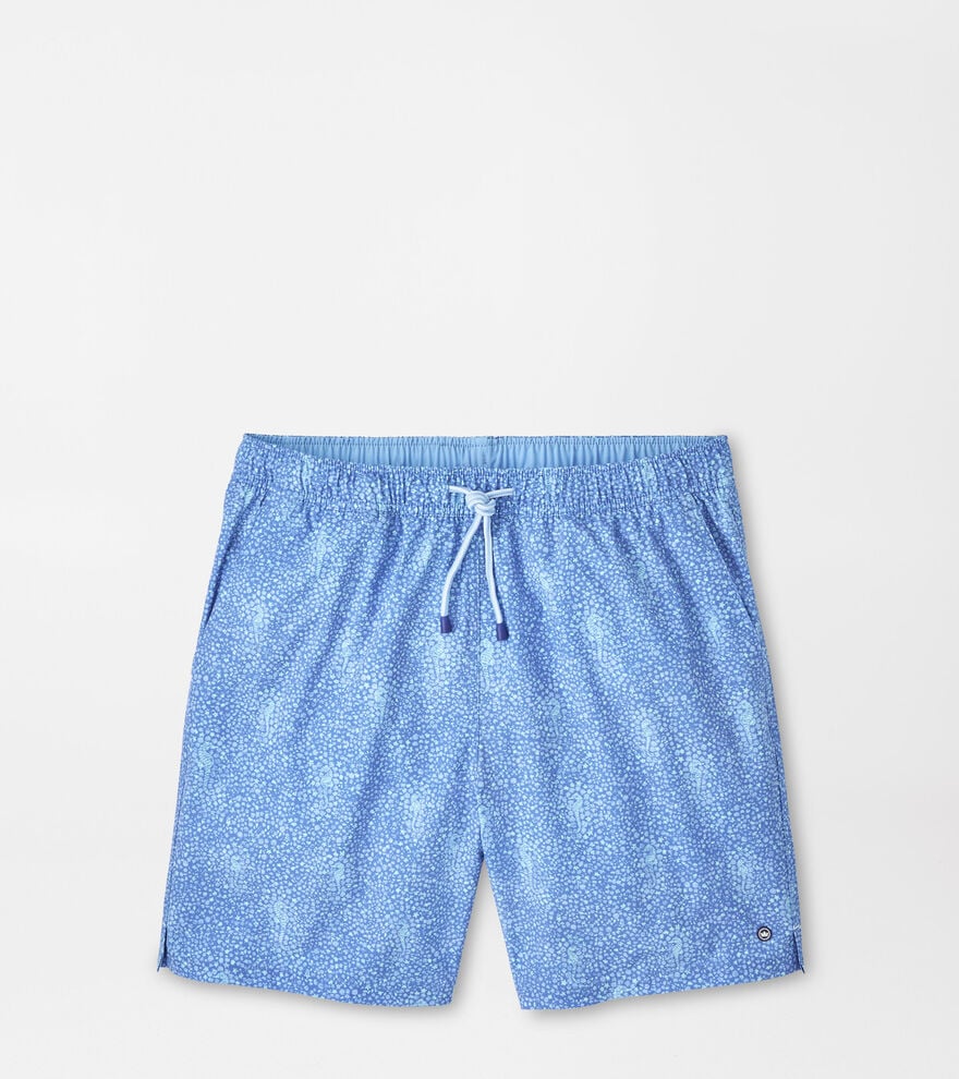 Peter Millar - Sea Glass Seahorses Swim Trunk - Dusk Blue