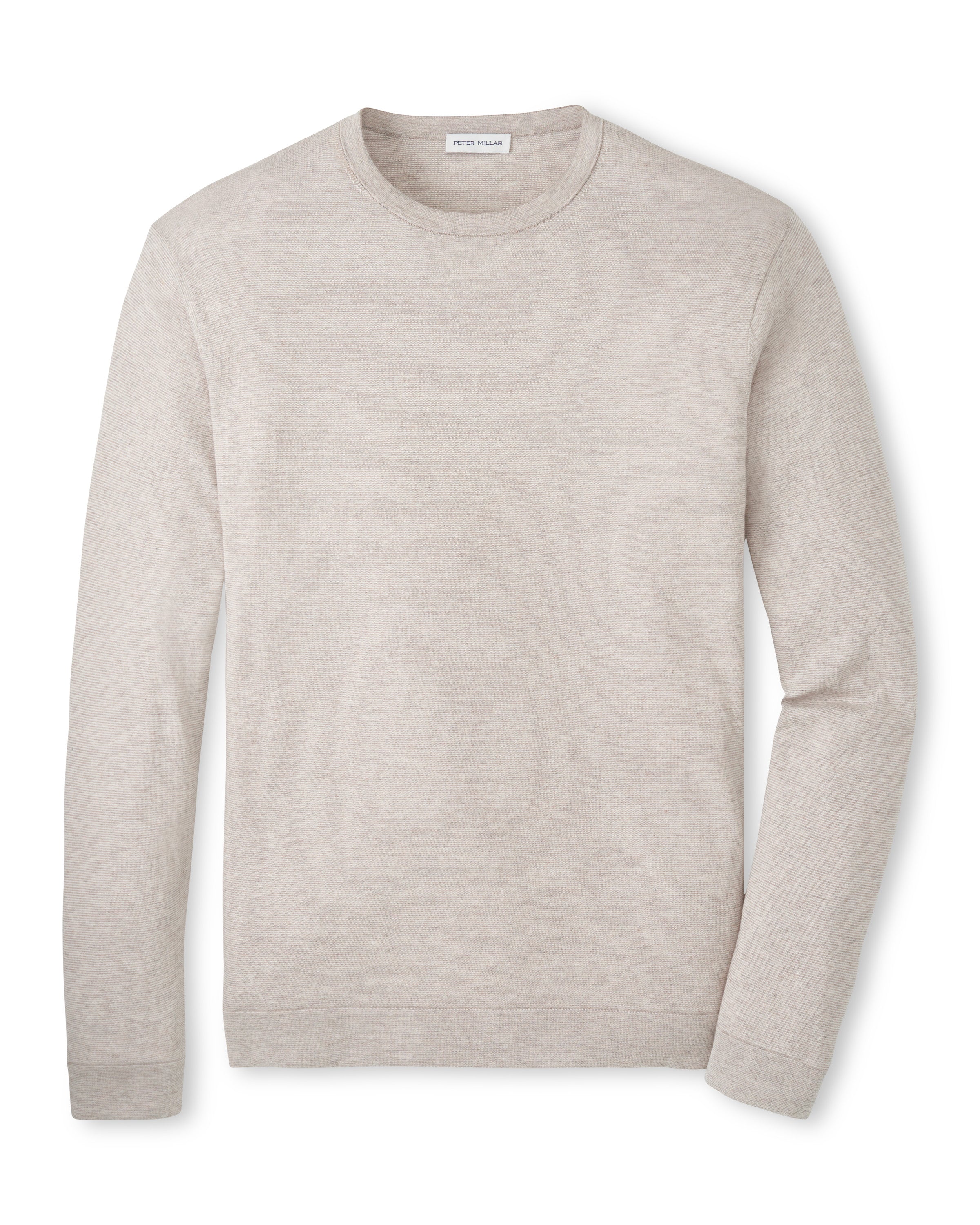 PETER MILLAR ニット Peter Millar - Lake Long Sleeve Sweater - Poplar Brown
