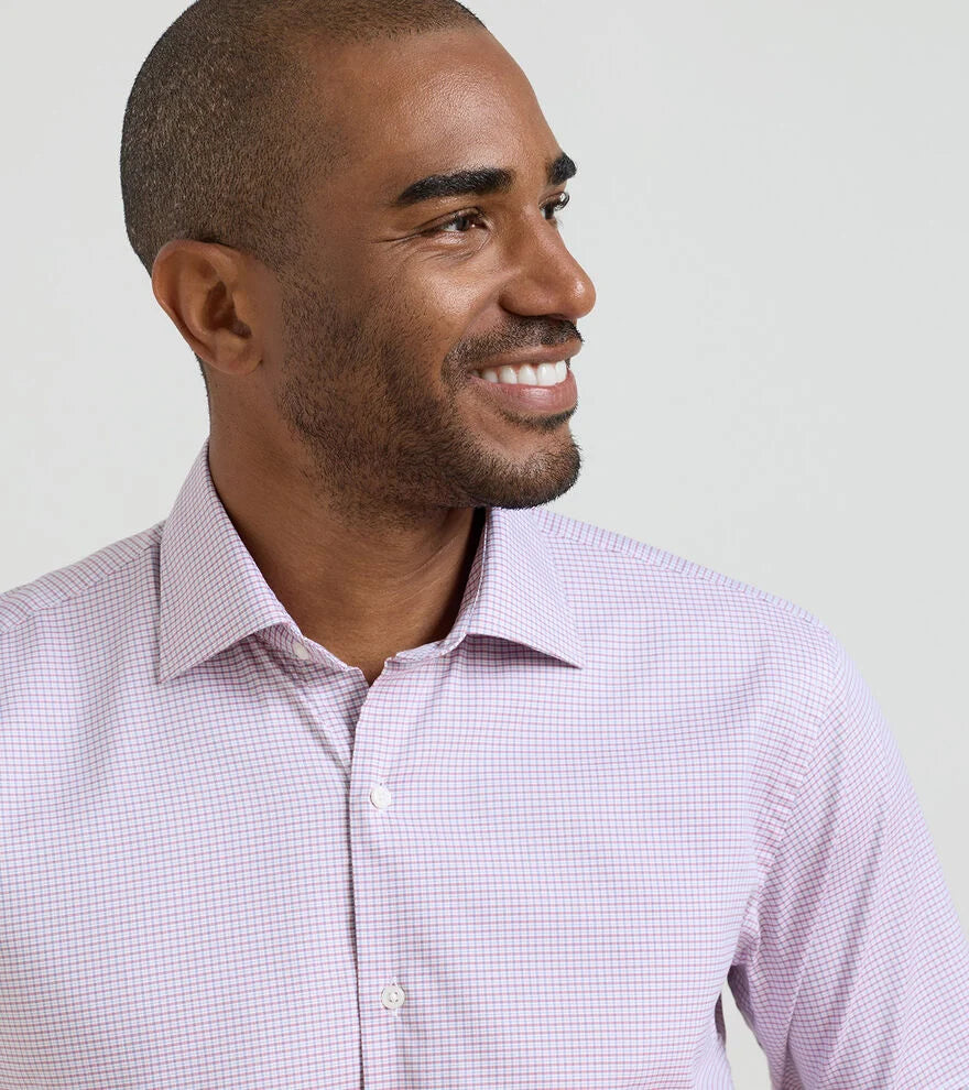 Peter Millar - Conway Crown Lite Cotton - Stretch Sport Shirt - Chili Red