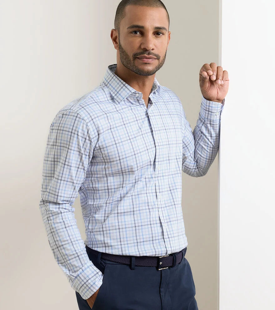 Peter Millar - Warren Crown Lite Cotton Stretch - Cloudy Blue