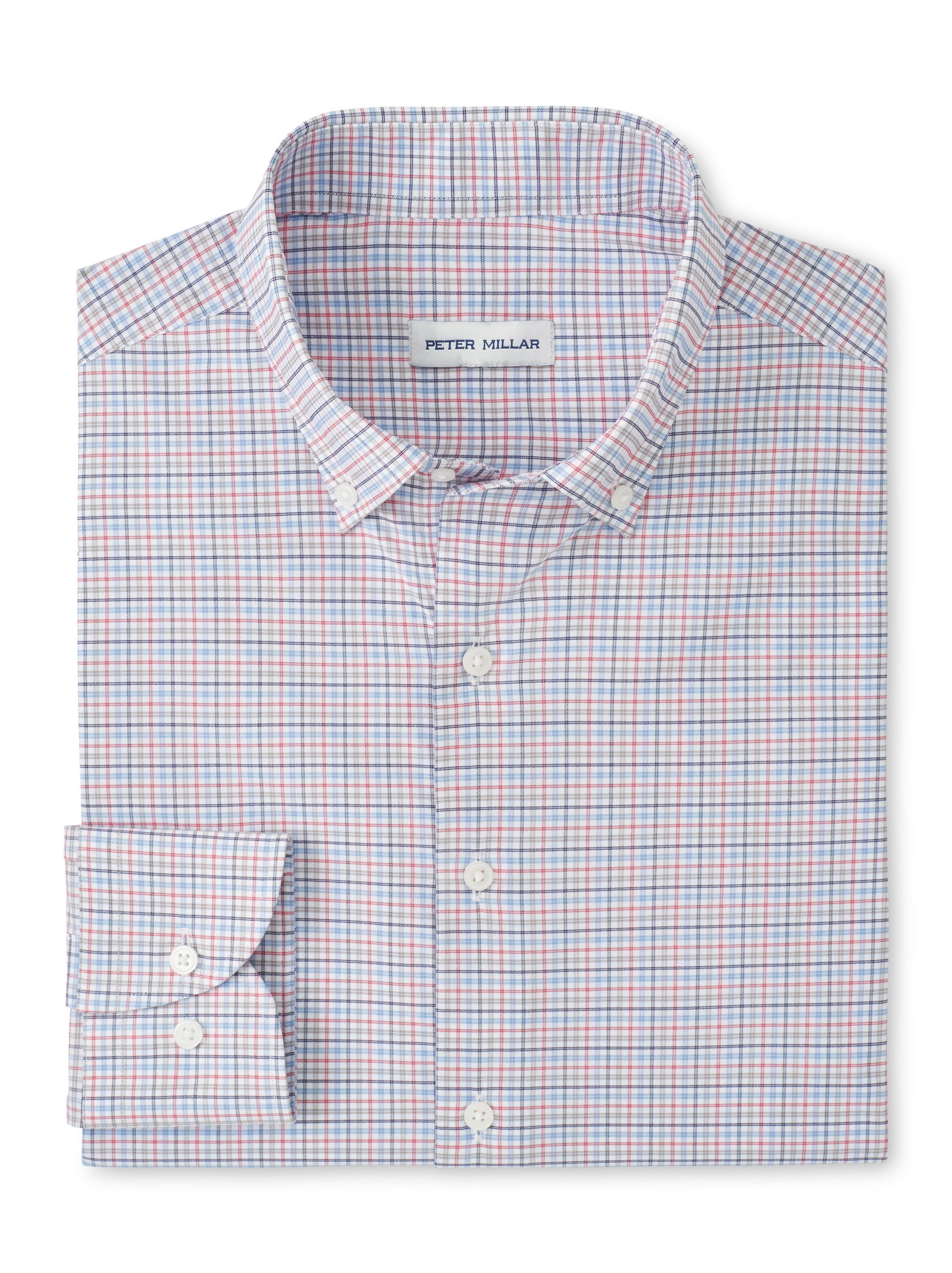 Peter Millar - Casey Performance Twill Sport Shirt - Navy