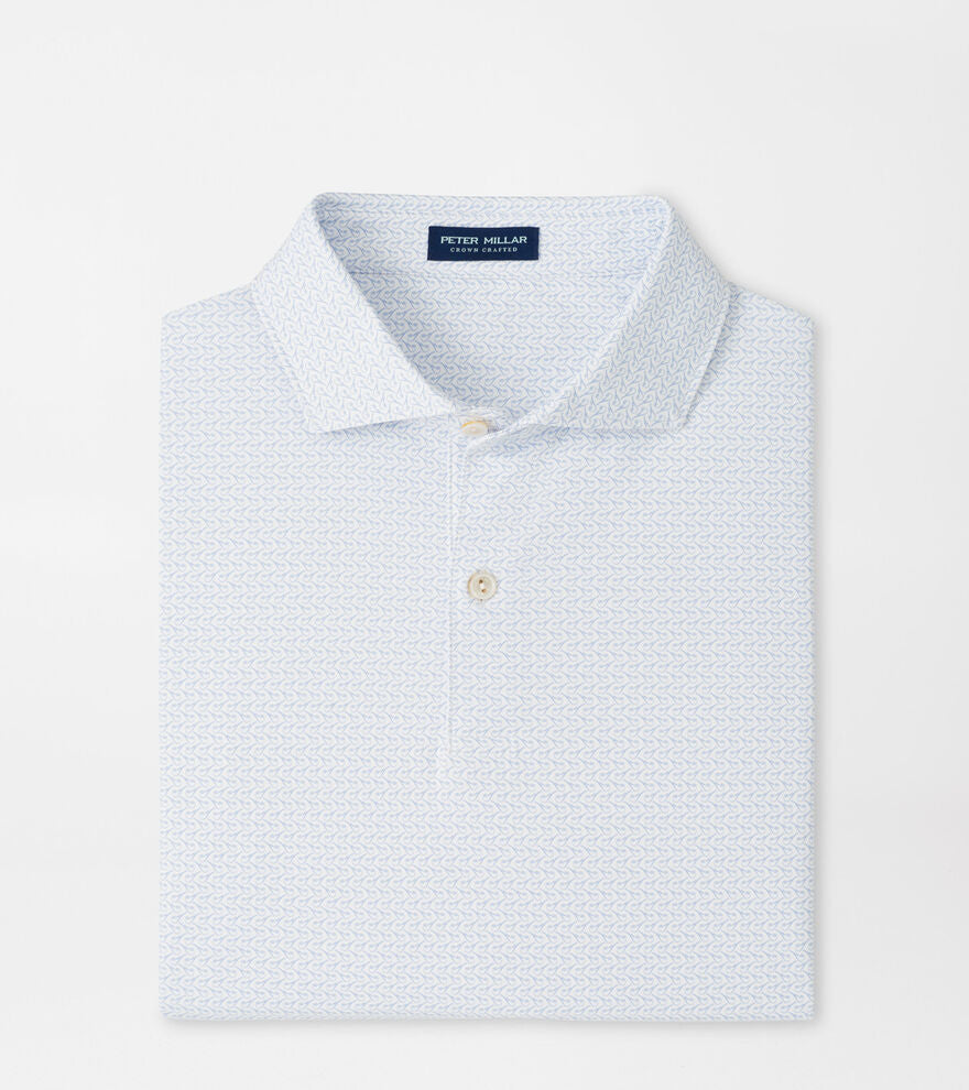 Peter Millar - Briar Performance Jersey Polo - White