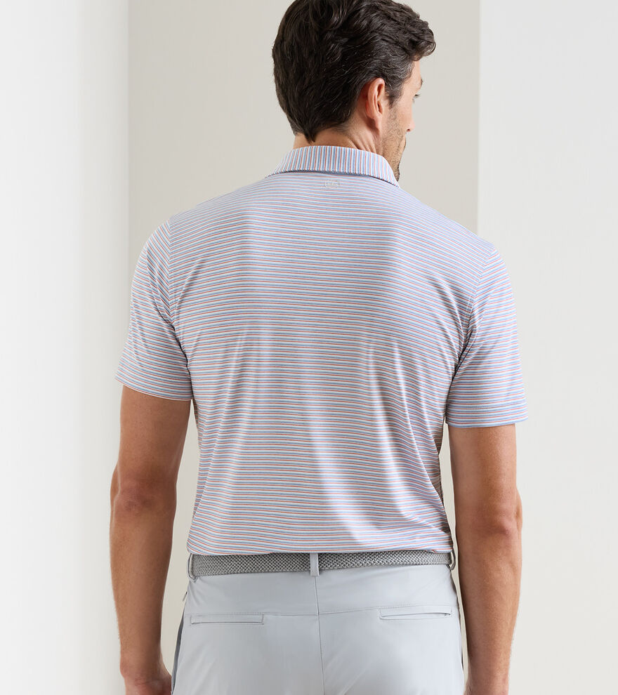 Peter Millar - Alda Performance Jersey Polo- Blue Frost