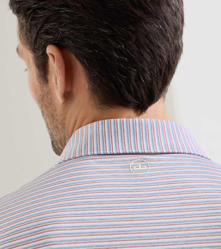 Peter Millar - Alda Performance Jersey Polo- Blue Frost