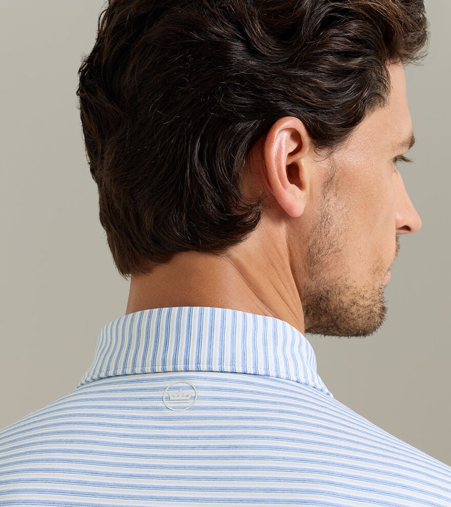 Peter Millar - Alda Performance Jersey Polo - Iris Mist