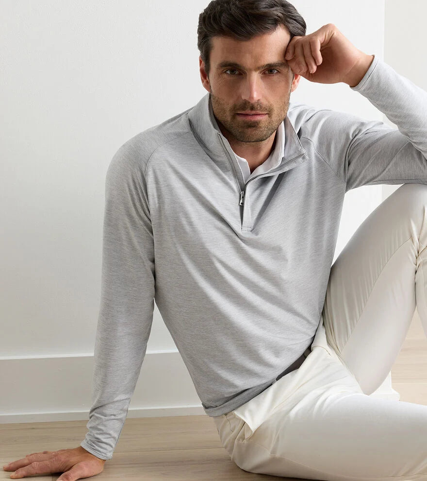 Peter Millar - Stealth Stripe Performance - Gale Grey