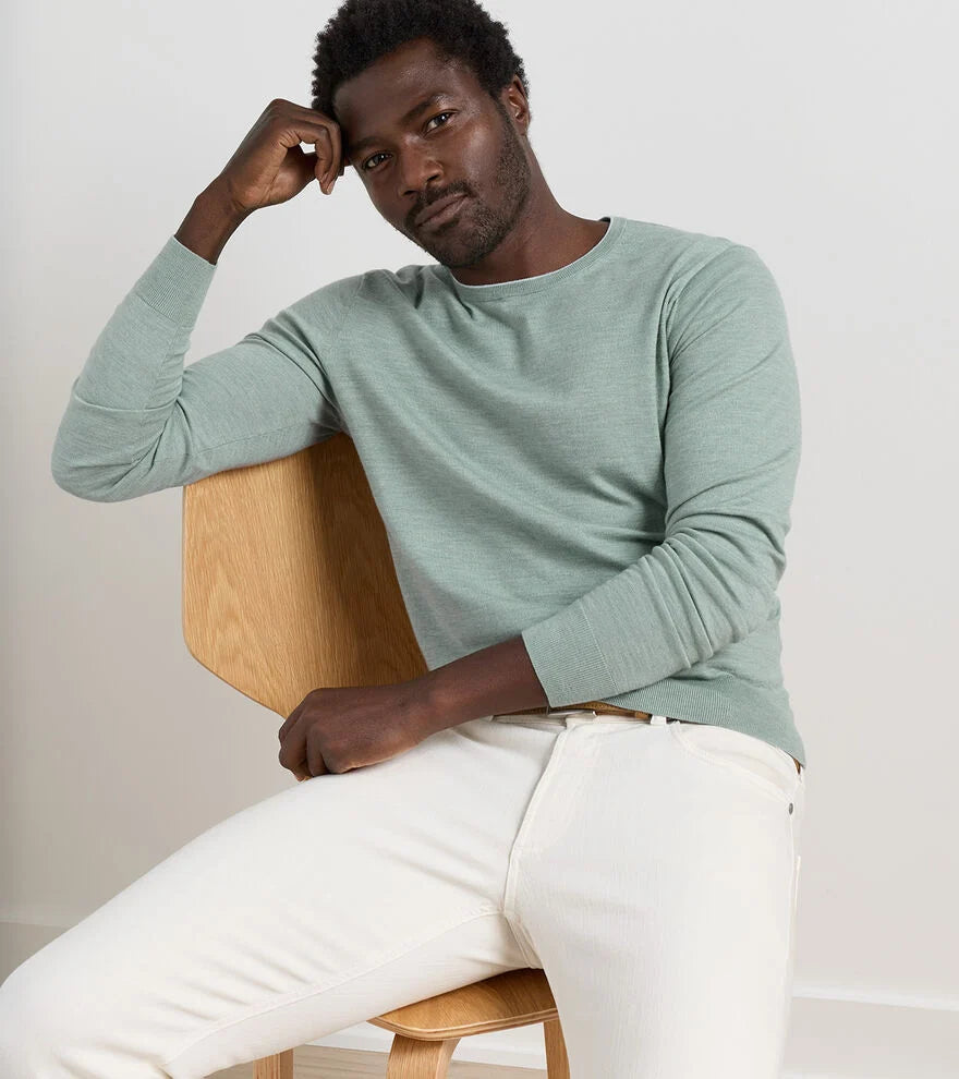 Peter Millar- Excursionist Flex Crew-Willow
