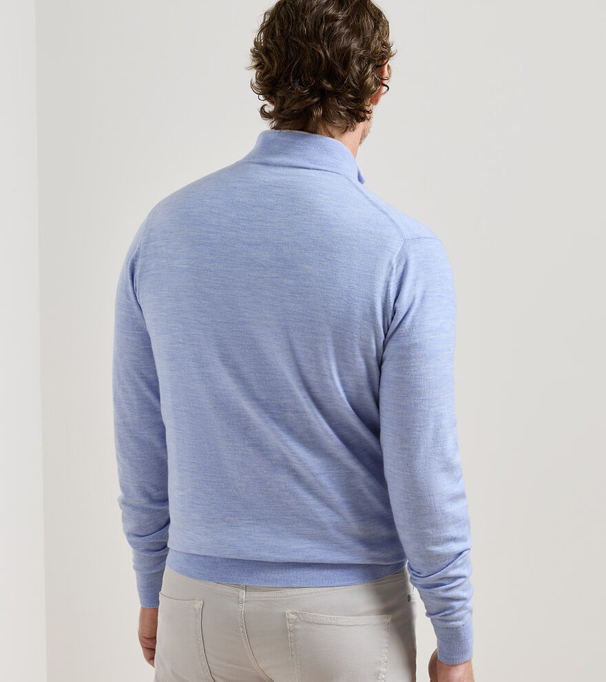 Peter Millar -  Excursionist Flex Quarter Zip - Iris Mist