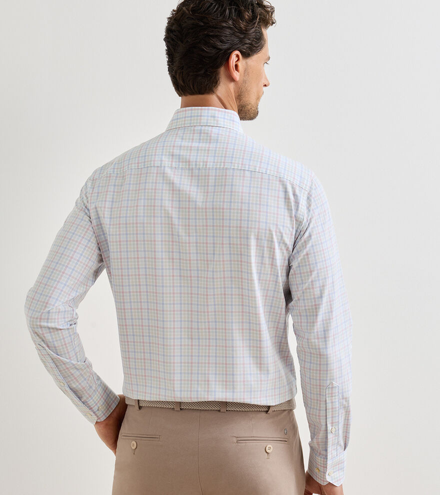Basin Performance Poplin Sport Shirt - Multi