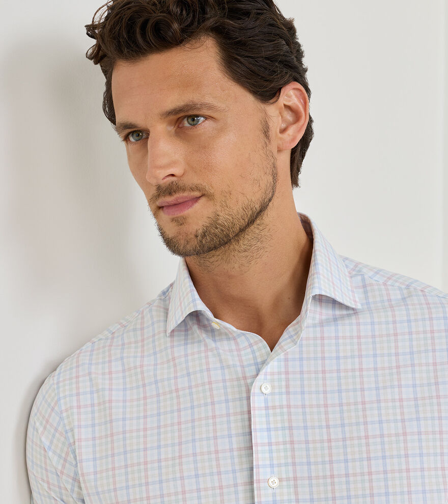 Basin Performance Poplin Sport Shirt - Multi