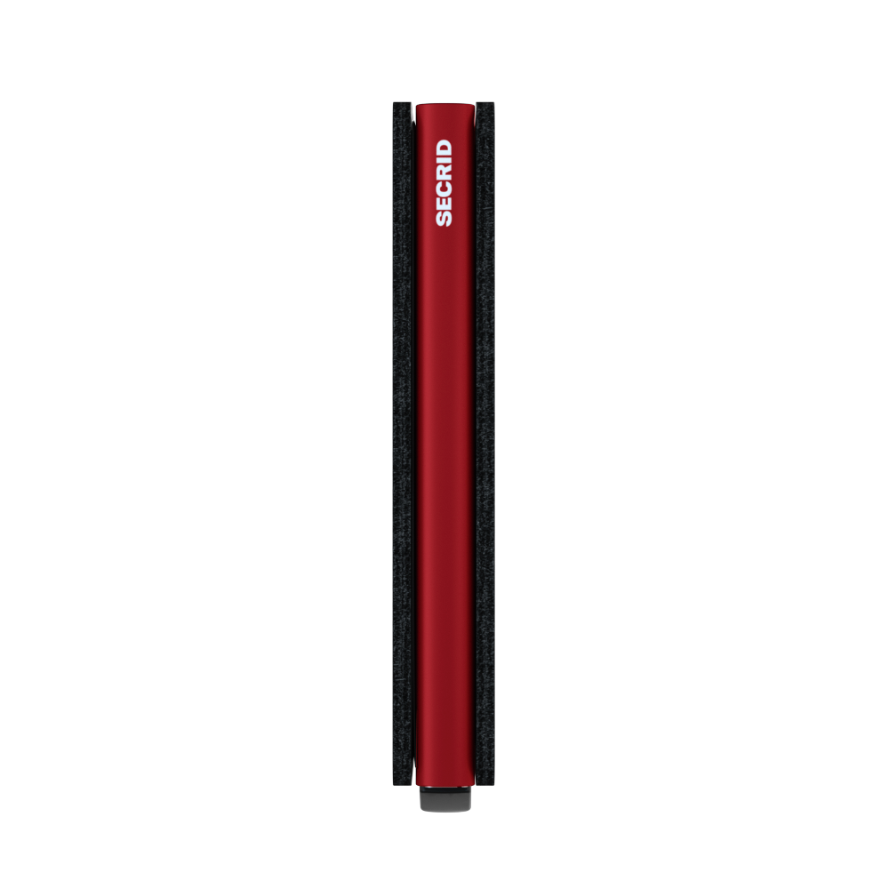 Secrid - Slim Wallet Matte - Black & Red