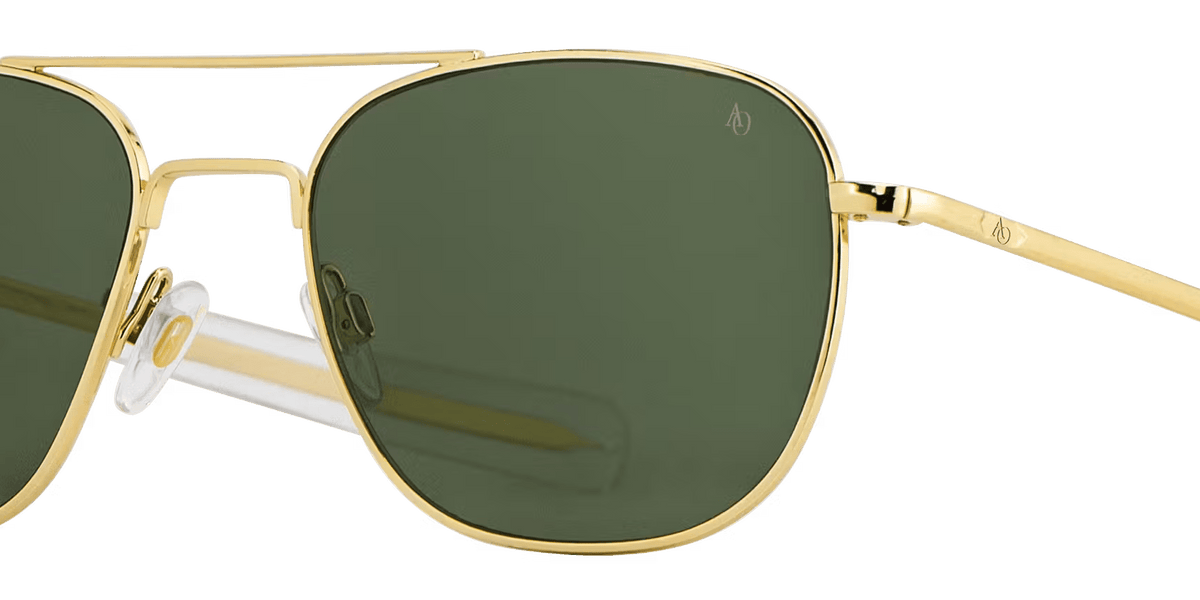 American Optical - Original Pilot Polarized Sunglasses - Gold