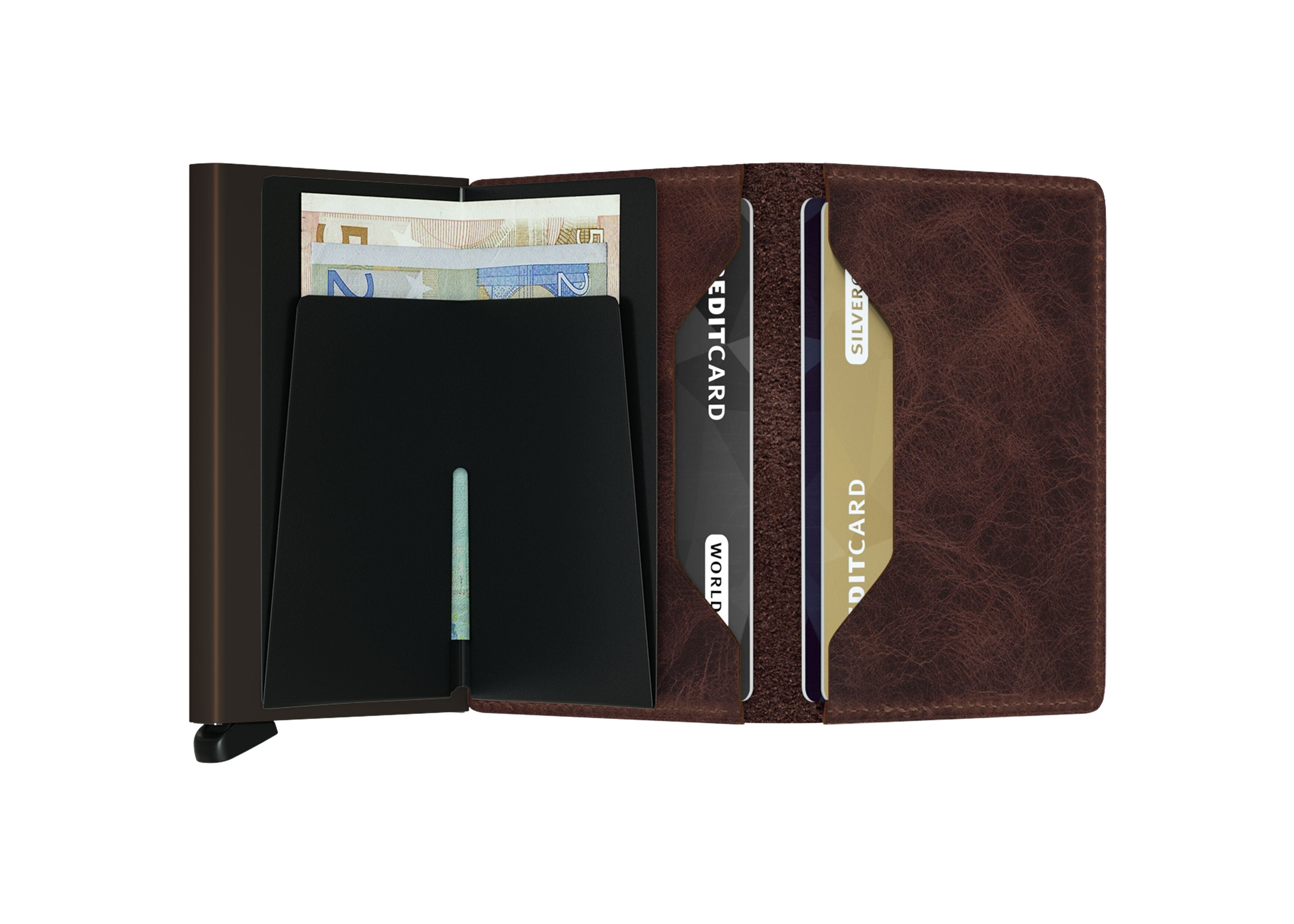 Secrid - Slim Wallet Vintage - Chocolate