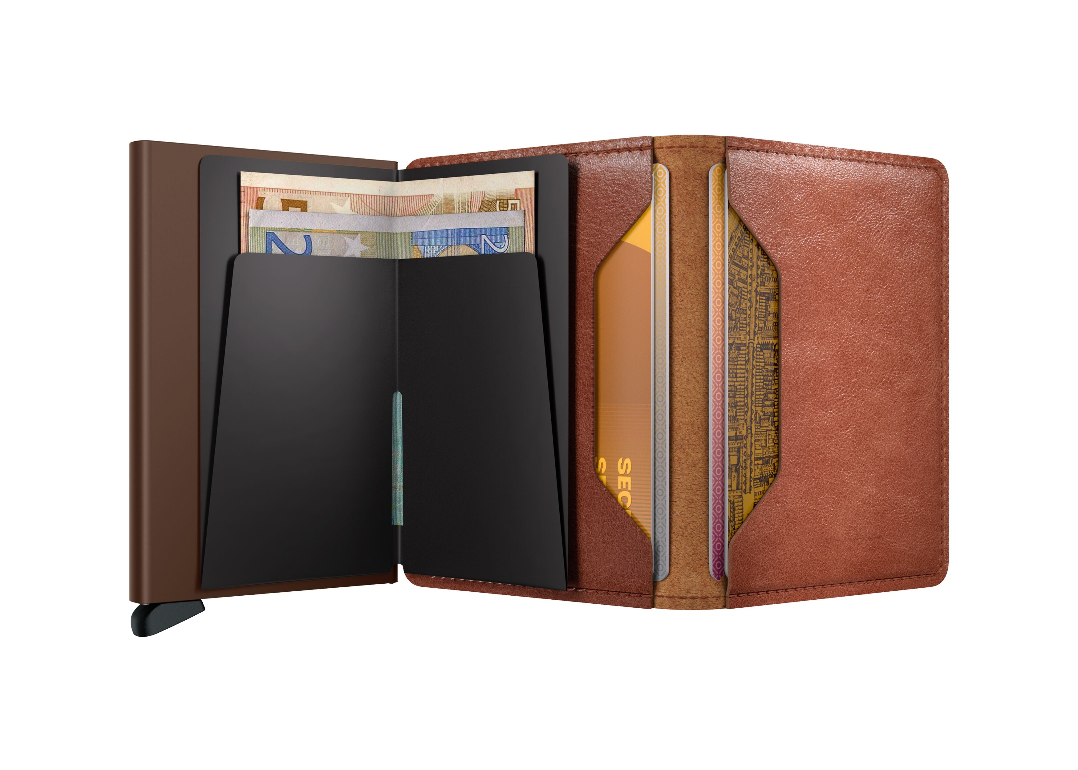 Secrid - Slim Wallet Vintage - Cognac Brown