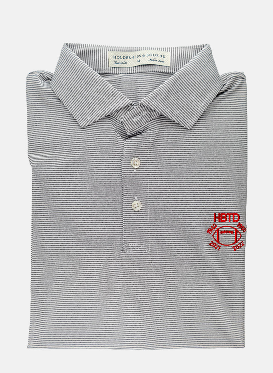 Holderness & Bourne - The Perkins Shirt Gray & White - HBTD Legacy