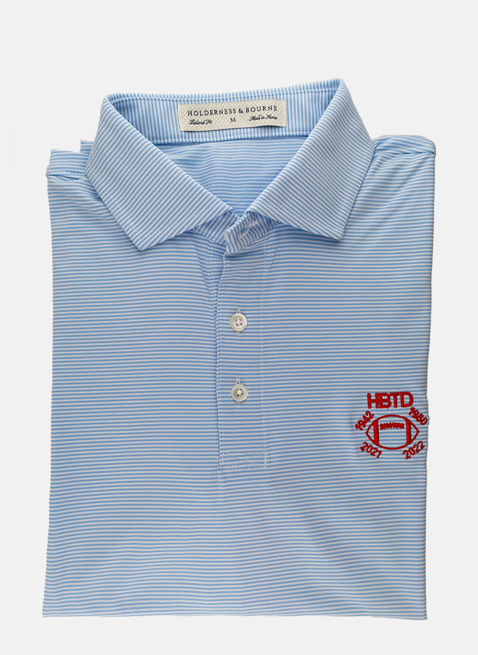 Holderness & Bourne - The Perkins Shirt Sky & White - HBTD Legacy