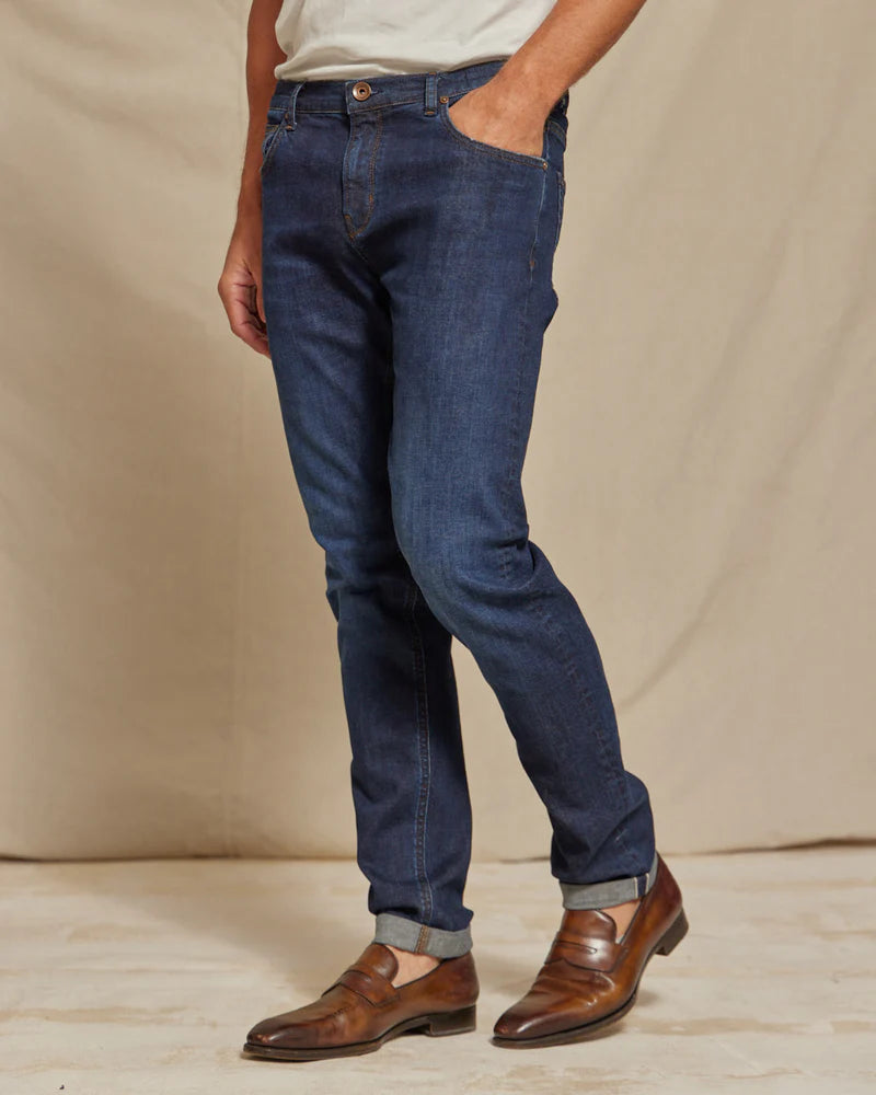Rye 51 and CANDIANI DENIM - Italian Stretch Selvedge Jean - Renzo Wash