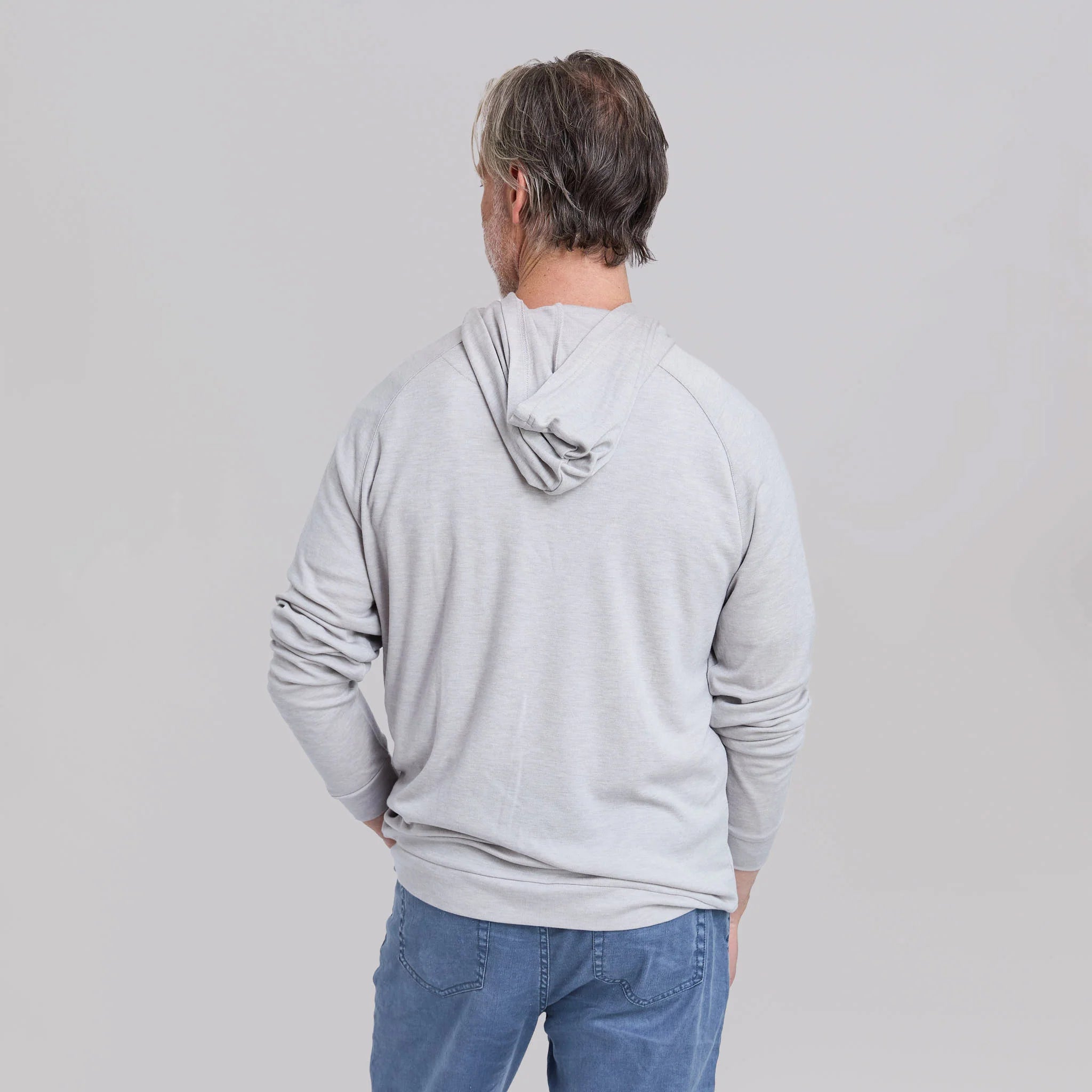 Rye 51 - The Kai - Ultra-Light Hoodie - Light Grey